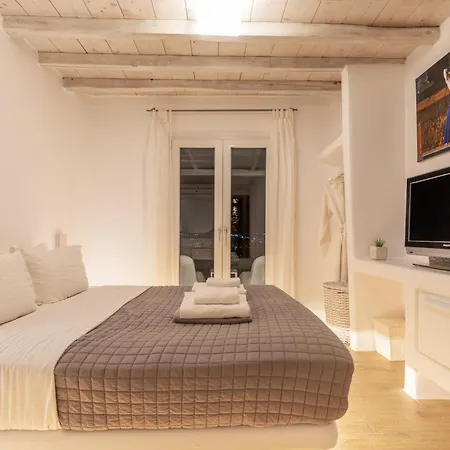 Villa Mykonos Actors Villa 2Bdrs Private Mini- Pool Hydromassage *