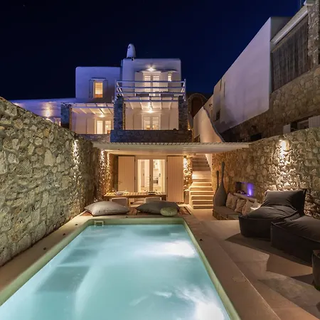 Mykonos Actor's Villa. 2 Bdrs, Private Mini-pool 别墅 *