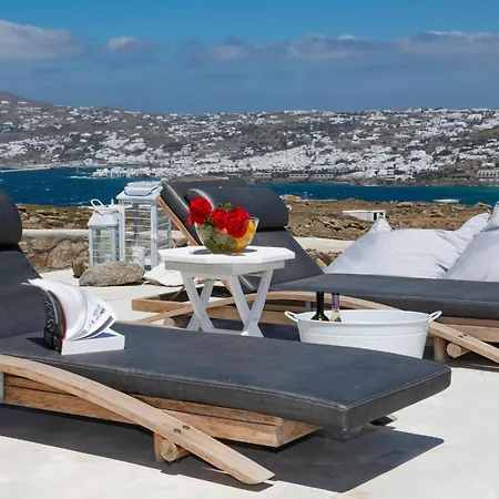 Mykonos Actors Villa 2Bdrs Private Mini- Pool Hydromassage *