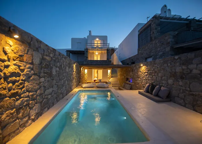 Actors Villa-mini Pool Mykonos Town