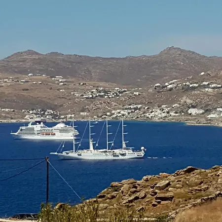 Mykonos Actors Villa 2Bdrs Private Mini- Pool Hydromassage Вилла *