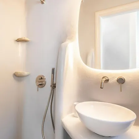 Вилла Mykonos Actors Villa 2Bdrs Private Mini- Pool Hydromassage