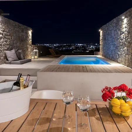 Mykonos Actors Villa 2Bdrs Private Mini- Pool Hydromassage Вилла Mykonos Town